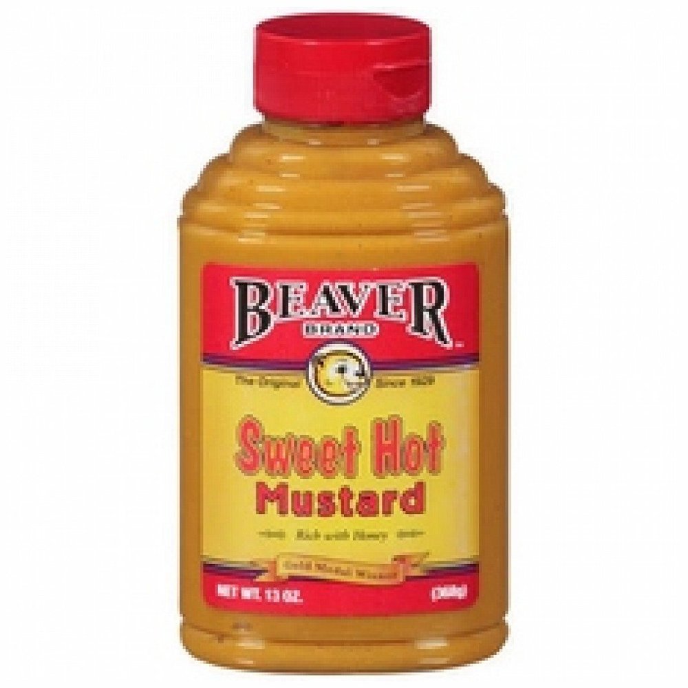 Beaver Sweet Hot Mustard (6x13Oz)