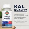Kal 800 Mcg Folic Acid Methyl B-12 Tablets, Raspberry, 60 Count view 4