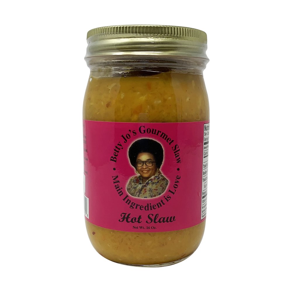 Betty Jos Gourmet Slaw Slaw Hot, 16 Oz