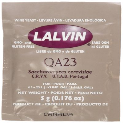 Lalvin QA23 Wine Yeast- 10 Packets