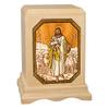 Wood Cremation Urn - Maple Lord is My Shepherd view 1