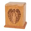 Wood Cremation Urn - Natural Cherry Angle view 1