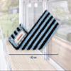 Leifheit Profi Outdoor Floor Wiper Cover, Folded, Terrace, Balcony, Outside Stairs, 55146 view 4