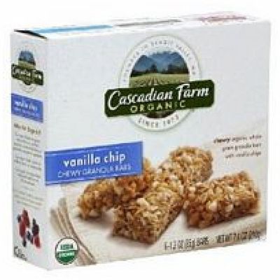 Cascadian Farm Vanilla Chip Granola Bar (12x7.4 OZ)