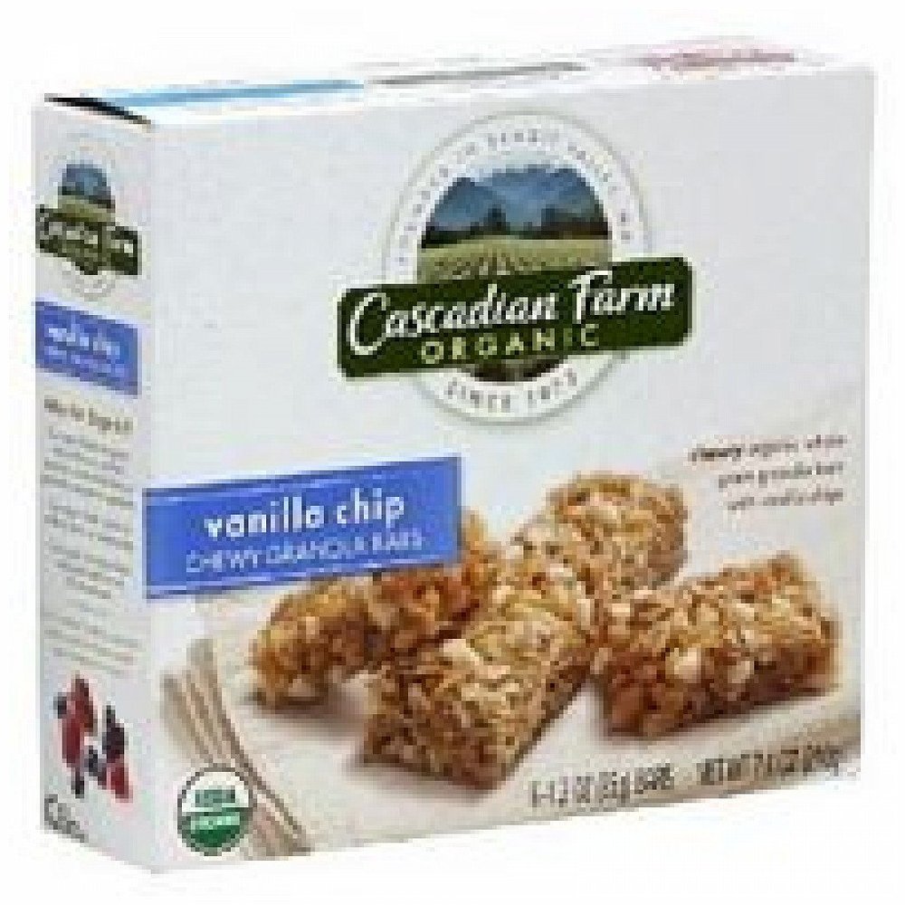 Cascadian Farm Vanilla Chip Granola Bar (12x7.4 OZ)