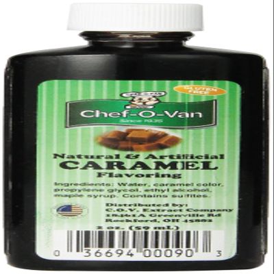 Chef O Van Caramel Flavor, 2 Ounce