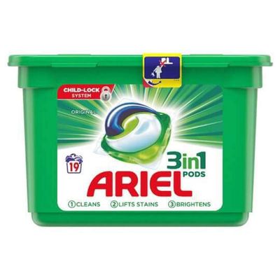 Ariel 3in1 Pods Regular - 19 Washes (19)