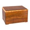 Wood Cremation Urn - Bamboo Designer view 1