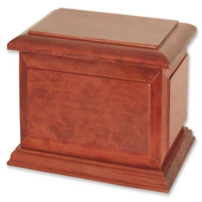 Wood Cremation Urn - Boston Cherry