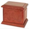 Wood Cremation Urn - Boston Cherry view 1