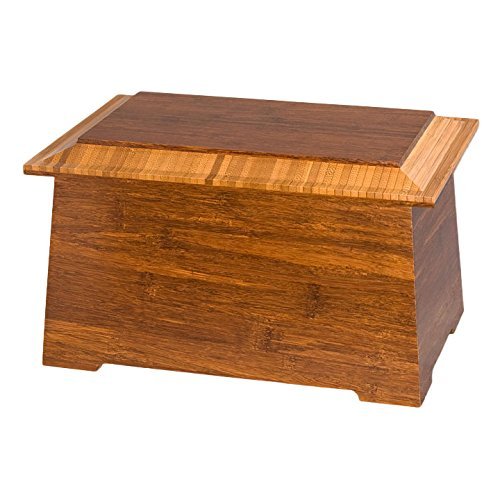 Wood Cremation Urn - Bamboo Sonata