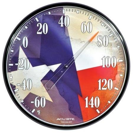 AcuRite Texas Flag Indoor/Outdoor Thermometer