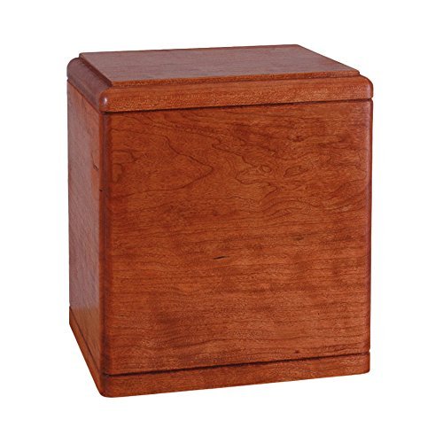 Wood Cremation Urn - Cherry President