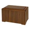 Wood Cremation Urn - Walnut Marquis view 1