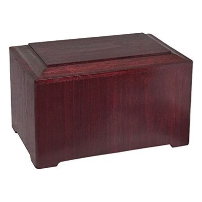 Wood Cremation Urn - Rosewood Marquis