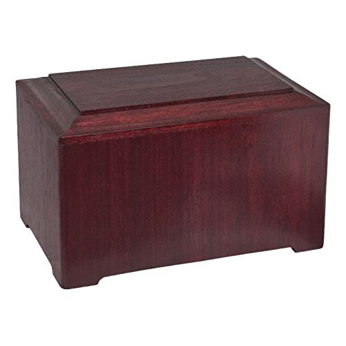 Wood Cremation Urn - Rosewood Marquis