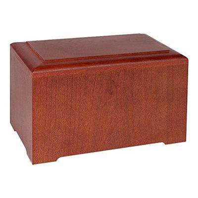 Wood Cremation Urn - Cherry Marquis