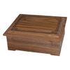Wood Cremation Urn - Walnut Renaissance view 1