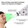 WoodyKnows Super-Defense Nasal Filters, Seasonal Allergies and Industrial Pollution aid, Public Transportation and pet Grooming Protection (Round, M, 6 Pack) view 2