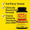 Pharmafreak Ripped Freak | Thermogenic & Metabolic Support | Energy & Focus for Training | Green Tea, Green Coffee & Plant Extracts | 60 Vegan Capsules view 4