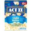Act II Light Butter Microwave Popcorn, 2.75 oz., 6-Count Bags (Pack of 6) view 1