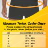 URIEL Left Side Hernia Belts for Men - Inguinal Hernia Belt for Men, Pre and Post Surgery Truss, Size Large, Cream (39.8-44.5 Inches) view 3