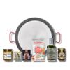 Premium Authentic Paella Kit with 13.5 Traditional Pan  Complete Spanish Paella Set with Saffron, Calasparra Rice, EVOO, Paprika & More  Serves 46 view 1