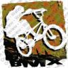 3" Round ~ BMX Rider Generic Birthday ~ Edible Cake/Cupcake Topper!!! view 1