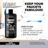 Flitz Faucet Wax Plus - 7.6oz Bottle of USA-Made, Water-Based Faucet Cleaner & Polisher for Water Stains, Fingerprints, & More - Metal Wax for Bronze, Nickel, Chrome, Brass - Granite Polish (24 Pack) view 2