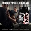 NutraBio 100% Whey Protein Isolate Protein Powder, 25g Protein with Complete Amino Acid Profile, Non-GMO, Soy & Gluten Free, Low Carb, Low Calorie Whey Protein Powder, Strawberry Ice Cream, 2 Lbs view 4
