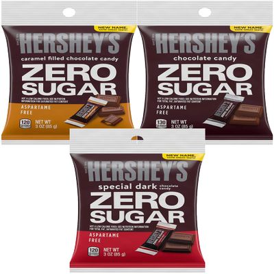 Hershey's Sugar Free Variety Pack, 3-Count, 3-Ounce Bags