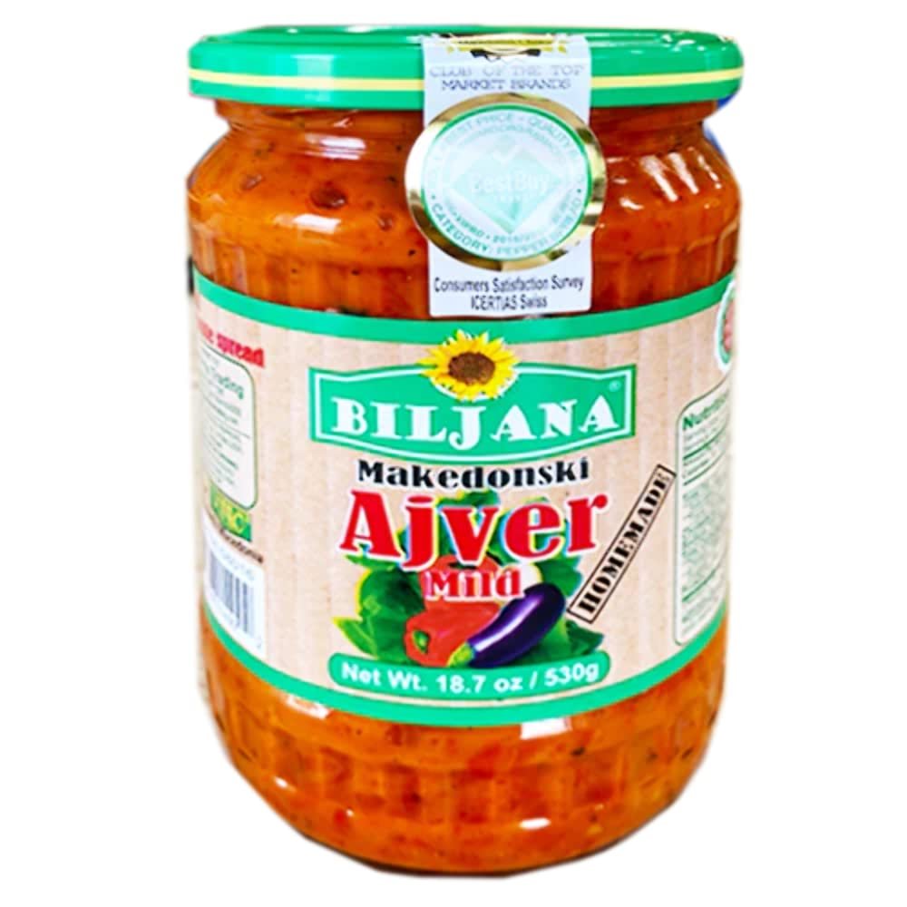 BILJANA MACEDONIAN AJVER/AJVAR MILD 530g