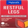 Hyland's Restful Legs Tablets, Natural Itching, Crawling, Tingling and Leg Jerk Relief, Quick Dissolving Tablets, 50 Count view 1