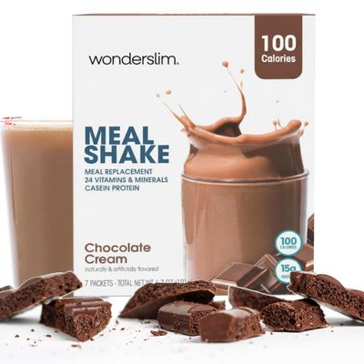 Wonderslim Protein Meal Replacement Shake Powder 7ct (Chocolate Cream)