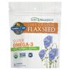 Garden of Life 100% Organic Ground Flax Seed, Cold Milled Premium Golden Flaxseed Meal for Women and Men, 2g Omega 3, Lignans, 3g Fiber, 3g Protein, One Ingredient, Preservative Free, 28 Servings view 1