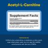 Natural Factors, Acetyl L-Carnitine 500 mg, Promotes a Healthy Memory, Concentration and Brain Function, 120 capsules (60 servings) view 4