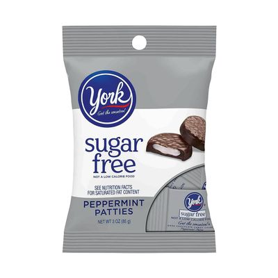 YORK Sugar Free Peppermint Patties, 3 Ounce