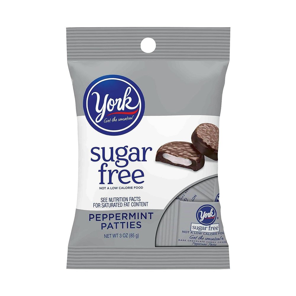 YORK Sugar Free Peppermint Patties, 3 Ounce