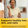 Nature Made Maximum Strength Biotin 5000 mcg Softgels, Biotin Hair Skin and Nails Vitamins Dietary Supplement, 120 Count view 4