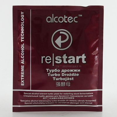 Re-Start Super Wine Yeast for Stuck Fermentations 25L Add straight to brew - 49g