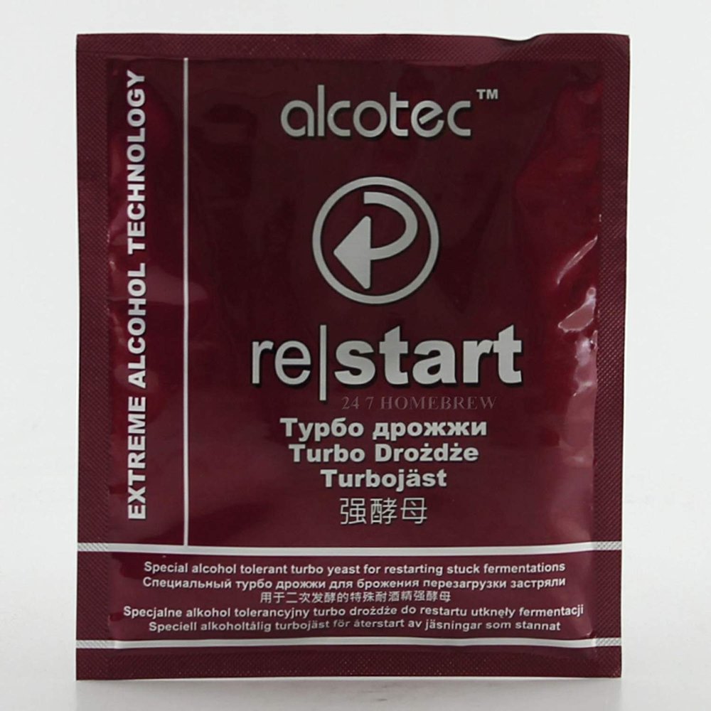 Re-Start Super Wine Yeast for Stuck Fermentations 25L Add straight to brew - 49g