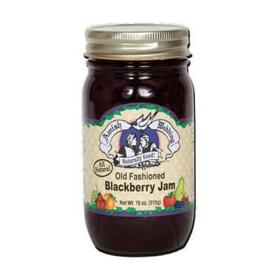 Amish Wedding Blackberry Jam 18oz.
