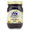 Amish Wedding All-Natural Old Fashioned Triple Berry Jam 18 Ounces (Pack of 1) view 1