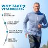 VitaBreeze Glucosamine Chondroitin, MSM & Turmeric Dietary Supplement - 248 Capsules view 3