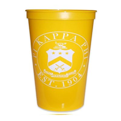 Greekgear Pi Kappa Phi PI PHI Big Plastic Stadium Cup Set of 4
