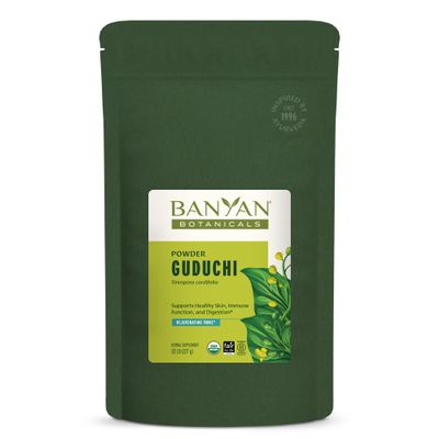 Banyan Botanicals Organic Guduchi Powder Organic Immune Health Supplement for Natural Detox, Balanced Digestion & Healthy Skin* 1/2 lb Non-GMO Sustainably Sourced Vegan FFL