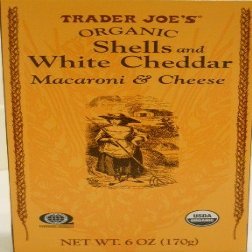 Trader Joe's Organic Shells & White Cheddar Macaroni & Cheese 6oz, 6 Pack