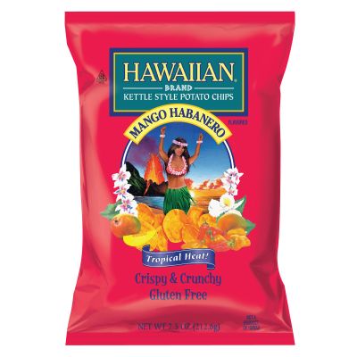 7.5 oz Hawaiian Mango Habanero Kettle Potato Chips