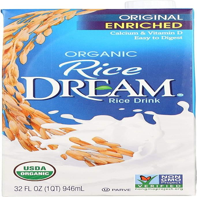 Rice Dream: Organic Rice Drink (Original)- (4 x 32 FL OZ)