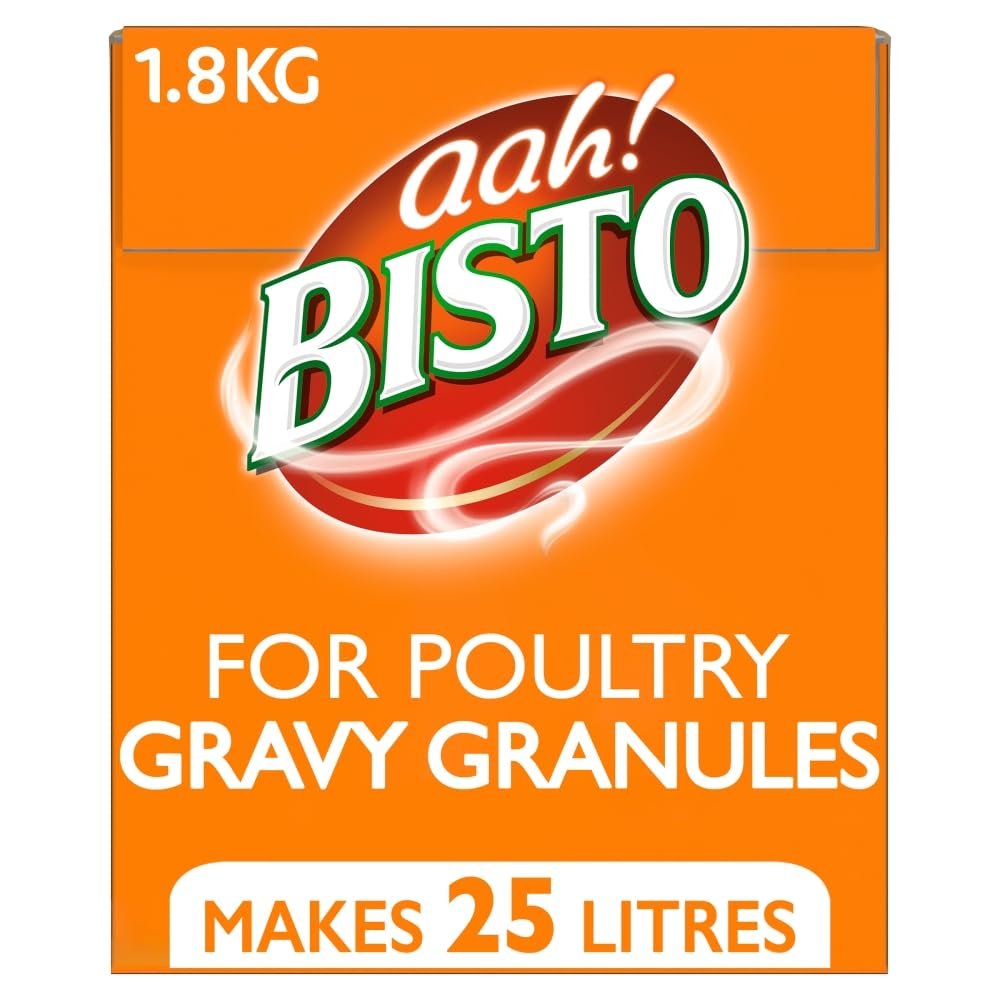Bisto Flavoursome & Delicious Chicken Gravy Granules For Hearty Family Mealtimes, 1.8 kg Tub (Pack of 1)